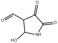 3-Pyrrolidinecarboxaldehyde, 2-hydroxy-4,5-dioxo- (9CI),475502-76-2,结构式