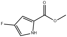 1H-Pyrrole-2-carboxylicacid,4-fluoro-,methylester(9CI) Struktur