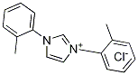 1,3-Bis(2-methylphenyl)-1H-imidazolium chloride Struktur