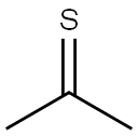 硫丙酮, 4756-05-2, 结构式