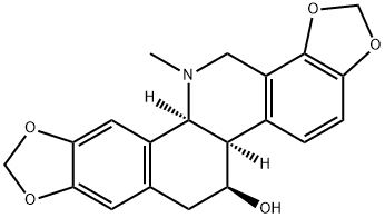 白屈菜碱 结构式