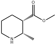 3-Piperidinecarboxylicacid,2-methyl-,methylester,(2S,3S)-(9CI)