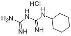 1-シクロヘキシルビグアニド・塩酸塩 化学構造式