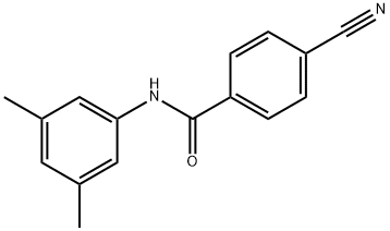 Benzamide, 4-cyano-N-(3,5-dimethylphenyl)- (9CI) Struktur