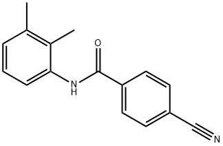 Benzamide, 4-cyano-N-(2,3-dimethylphenyl)- (9CI) Structure