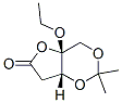 6H-Furo[3,2-d]-1,3-dioxin-6-one,4a-ethoxytetrahydro-2,2-dimethyl-,(4aR,7aR)-(9CI),476330-17-3,结构式