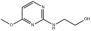 Ethanol, 2-[(4-methoxy-2-pyrimidinyl)amino]- (9CI) Structure