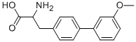 DL-2-AMINO-3-(3'-METHOXY-BIPHENYL-4-YL)-PROPIONIC ACID 结构式