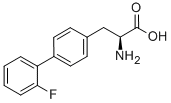 L-2-AMINO-3-(2'-FLUORO-BIPHENYL-4-YL)-PROPIONIC ACID Structure