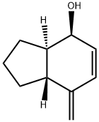 1H-Inden-4-ol, 2,3,3a,4,7,7a-hexahydro-7-methylene-, (3aR,4S,7aR)- (9CI),476487-40-8,结构式