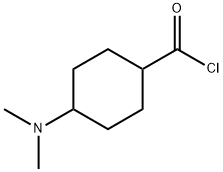 Cyclohexanecarbonyl chloride, 4-(dimethylamino)- (9CI) Structure