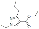 1H-Pyrazole-4-carboxylicacid,1-ethyl-3-propyl-,ethylester(9CI) 化学構造式