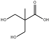 2,2-Bis(hydroxymethyl)propionic acid Struktur