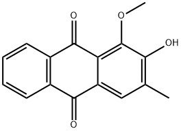 洋地黄蒽醌 结构式