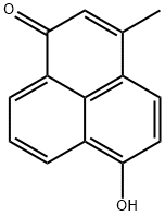 1H-Phenalen-1-one, 6-hydroxy-3-methyl- (9CI) 结构式