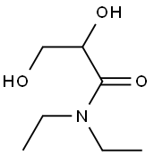 Propanamide, N,N-diethyl-2,3-dihydroxy- (9CI) 结构式