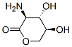 L-Xylonic acid, 2-amino-2-deoxy-, delta-lactone (9CI) Structure