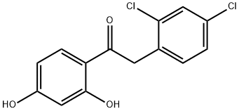 2(2,4-DICHLOROPHENYL)-2',4'-DIHYDROXY ACETOPHENONE,477334-55-7,结构式
