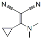 Propanedinitrile, [cyclopropyl(dimethylamino)methylene]- (9CI),477343-85-4,结构式