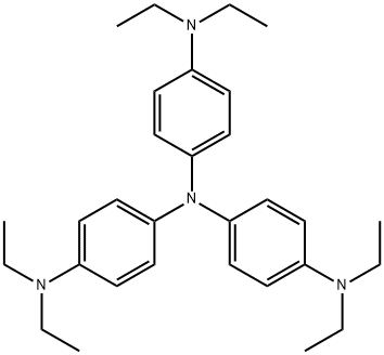 三[4-(二乙胺基)苯基]胺, 47743-70-4, 结构式