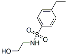 Benzenesulfonamide, 4-ethyl-N-(2-hydroxyethyl)- (9CI) 化学構造式
