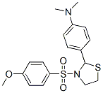 477489-31-9 Thiazolidine, 2-[4-(dimethylamino)phenyl]-3-[(4-methoxyphenyl)sulfonyl]- (9CI)