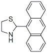 Thiazolidine, 2-(9-anthracenyl)- (9CI) Structure