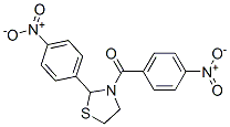 Thiazolidine, 3-(4-nitrobenzoyl)-2-(4-nitrophenyl)- (9CI) Struktur