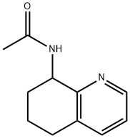 Acetamide,  N-(5,6,7,8-tetrahydro-8-quinolinyl)- Struktur