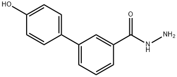 [1,1-Biphenyl]-3-carboxylicacid,4-hydroxy-,hydrazide(9CI) Structure