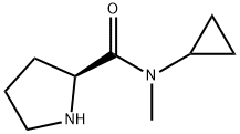 2-Pyrrolidinecarboxamide,N-cyclopropyl-N-methyl-,(2S)-(9CI)|