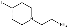 1-Piperidineethanamine,4-fluoro-(9CI) 化学構造式