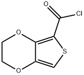 2,3-DIHYDROTHIENO[3,4-B][1,4]DIOXIN-5-CARBONYL CHLORIDE,477587-17-0,结构式