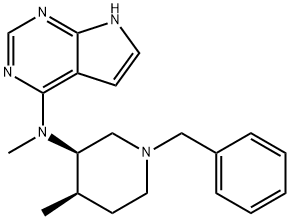 477600-73-0 7H-Pyrrolo[2,3-d]pyriMidin-4-aMine,N-Methyl-N-[(3R,4R)-4-Methyl-1-(phenylMethyl)-3-piperidinyl]-intermediateYield