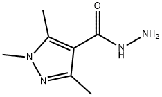 1H-Pyrazole-4-carboxylicacid,1,3,5-trimethyl-,hydrazide(9CI) Struktur