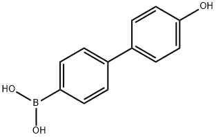 4-羟基联苯-4-硼酸 结构式