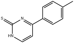 4-(4-甲基苯基)-2(1H)-嘧啶硫酮,477859-71-5,结构式