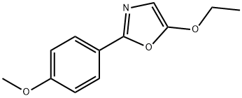 5-乙氧基-2-(4-甲氧基苯基)噁唑, 477867-59-7, 结构式