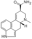 9,10-didehydro-6-methylergoline-8beta-carboxamide, 478-94-4, 结构式