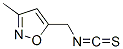 Isoxazole, 5-(isothiocyanatomethyl)-3-methyl- (9CI),478016-02-3,结构式