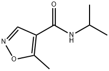 4-Isoxazolecarboxamide,5-methyl-N-(1-methylethyl)-(9CI) Structure