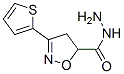 5-Isoxazolecarboxylicacid,4,5-dihydro-3-(2-thienyl)-,hydrazide(9CI)|