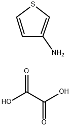 3-AMinothiophene Oxalate Struktur