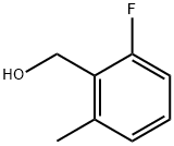 2-氟-6-甲基苄醇, 478163-35-8, 结构式