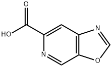 Oxazolo[5,4-c]pyridine-6-carboxylic acid (9CI) 化学構造式