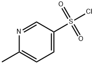 6-メチルピリジン-3-スルホニルクロリド 化学構造式