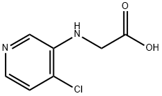 N-(4-CHLORO-3-PYRIDINYL)GLYCINE Structure