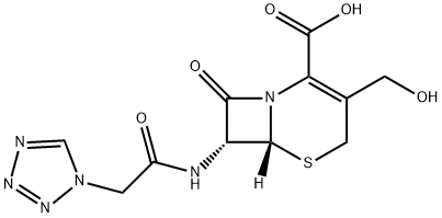 Des[(5-Methyl-1,3,4-thiadiazol-2-yl)thio] Cefazolin-3-Methanol Struktur