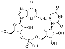 guanylyl-(3'-5')-uridine,4785-07-3,结构式