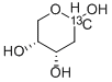 2-DEOXY-D-[1-13C]ERYTHRO-PENTOSE 结构式